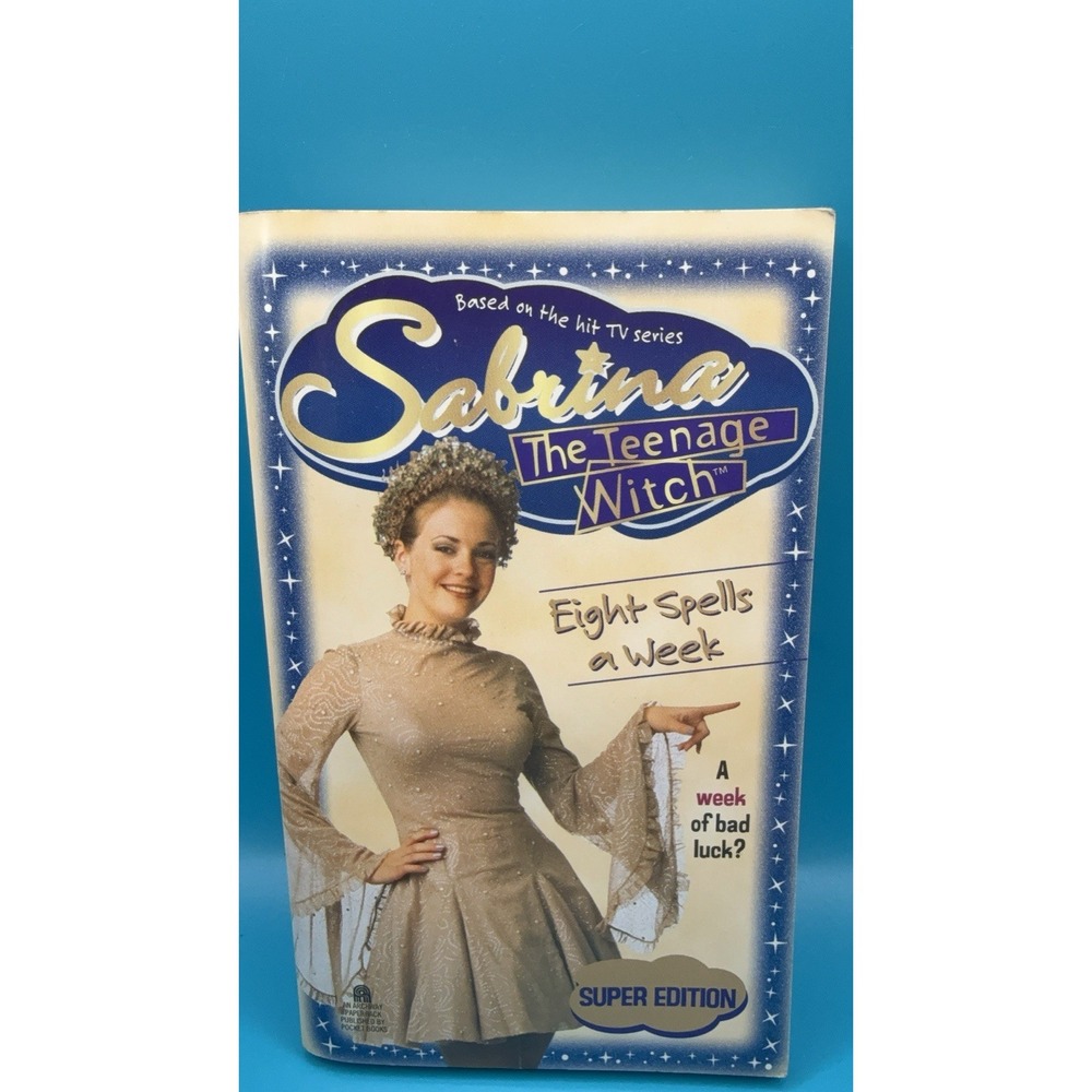 Sabrina The Teenage Witch Vintage Paperback Book Lot of 8 1990s TV Series Salem - Picture 8 of 9
